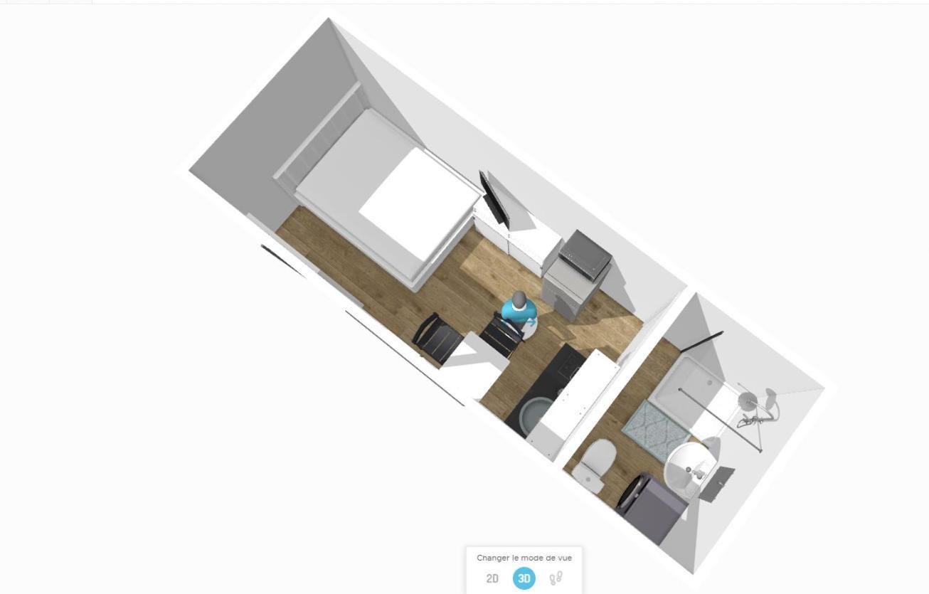 # Le 6 # Joli Petit Studio ! Centre Ville Au Calme Mylhúzy Exteriér fotografie